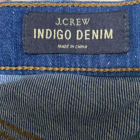 J. Crew | Indigo Denim Raw Hem Jean Shorts | 26 - Picture 5 of 7